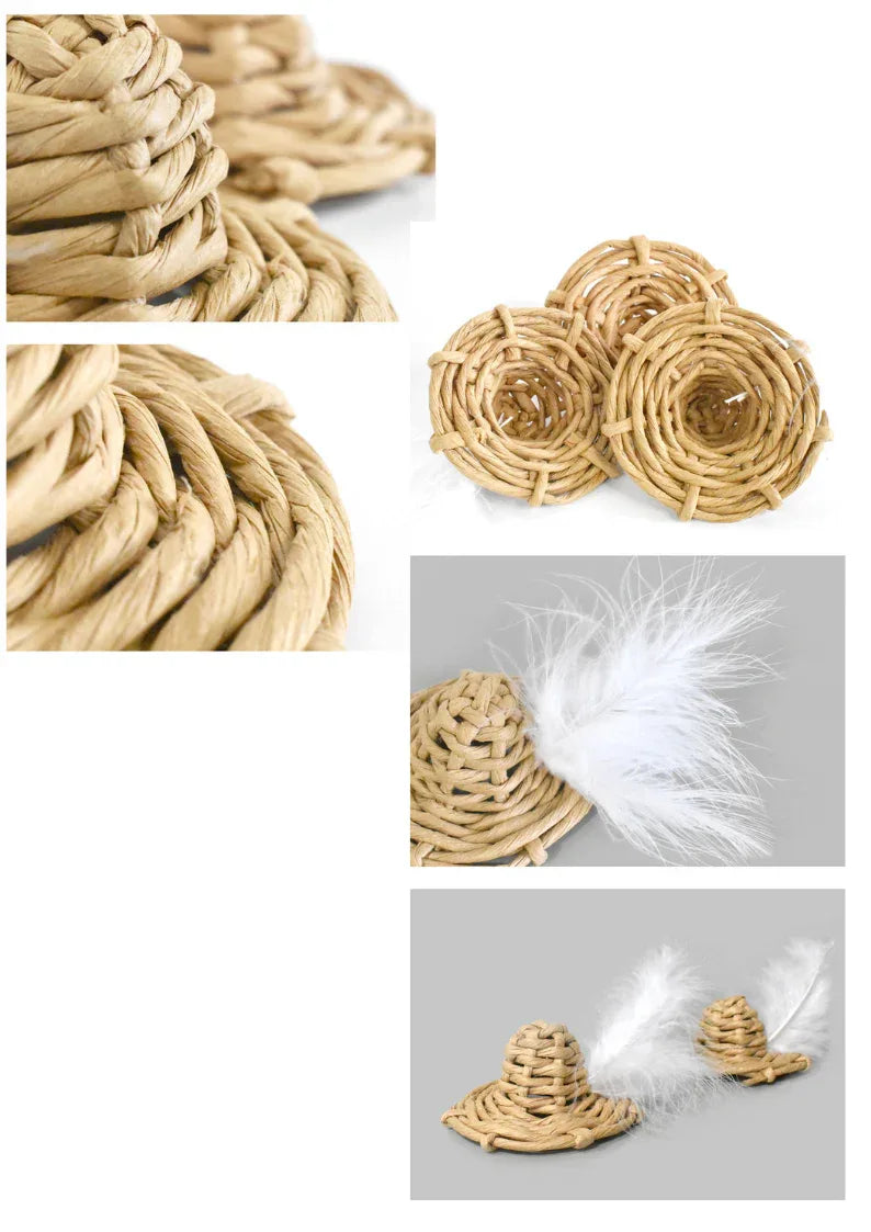 Woven Silvervine (Matatabi) Gall Fruit Sunhat