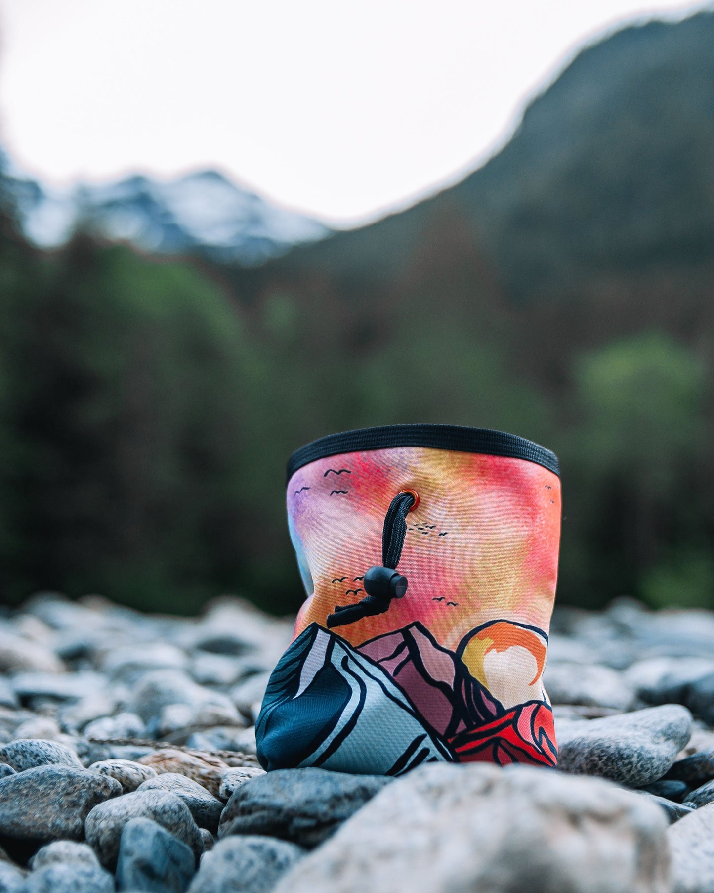 Woof & Stuff Sunrise Peaks Treat Pouch