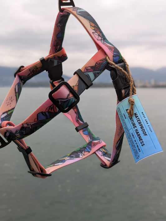 Woof & Stuff Sunrise Peaks Waterproof Adventure Harness