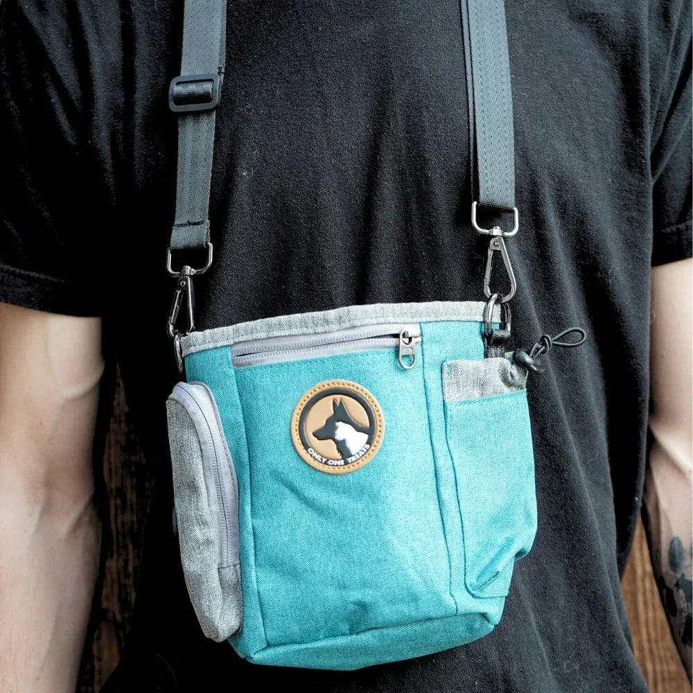 Grande pochette à friandises - Sarcelle