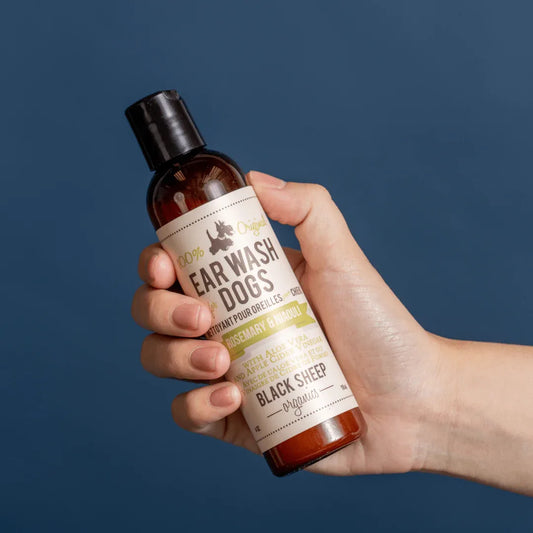 Nettoyant naturel pour oreilles de chien – Romarin & Niaouli