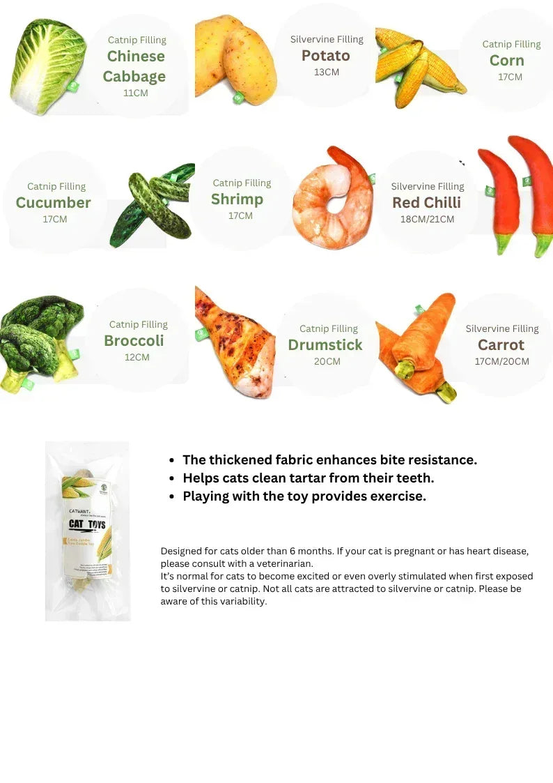 Jouet à câliner en vrac 100 % vigne d'argent/cataire