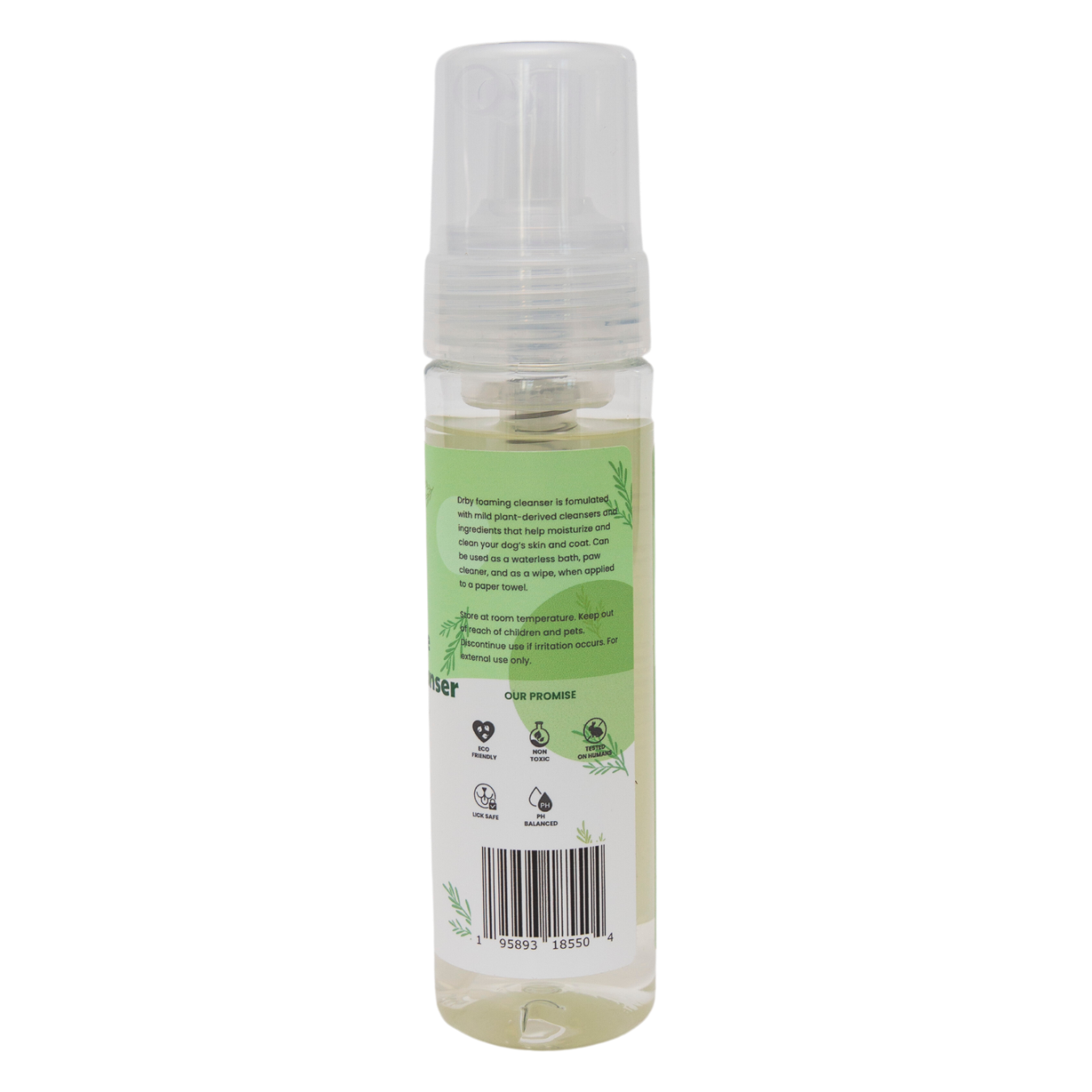 Drby Rinse-Free Foaming Cleanser