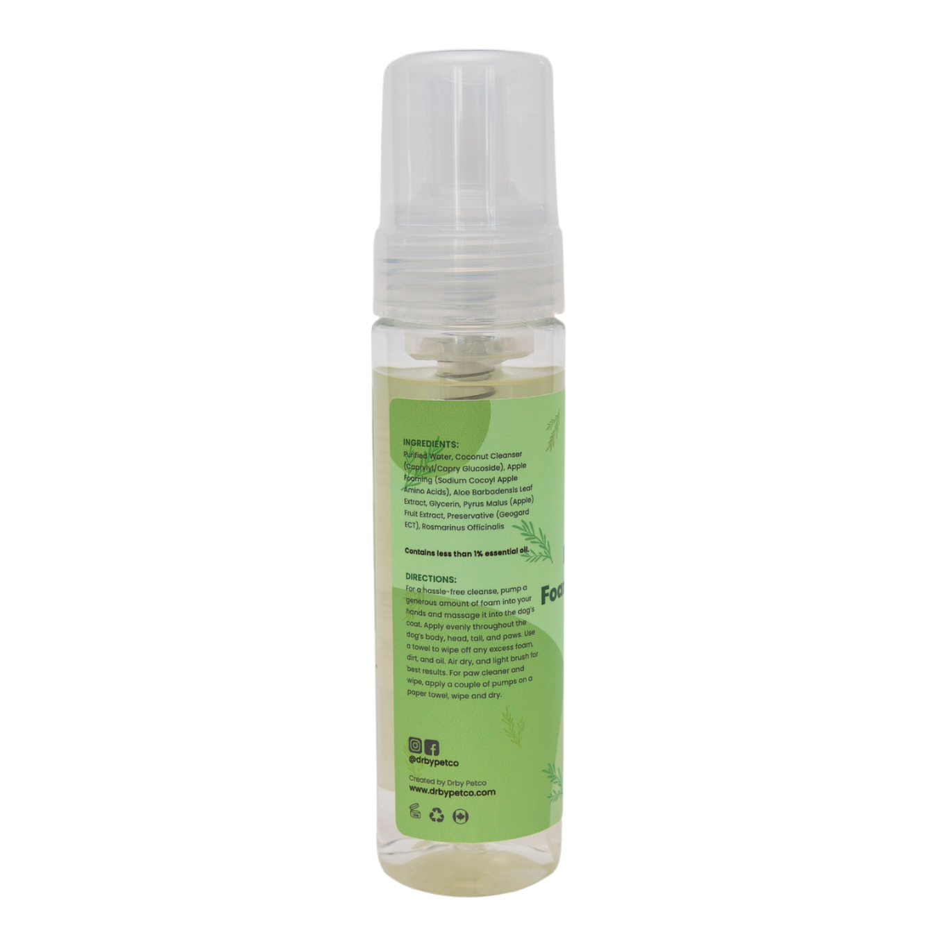Drby Rinse-Free Foaming Cleanser
