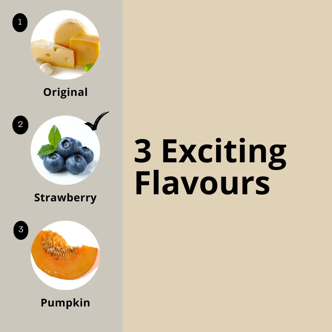 Yak Cheese Puffs for Dogs – Blueberry