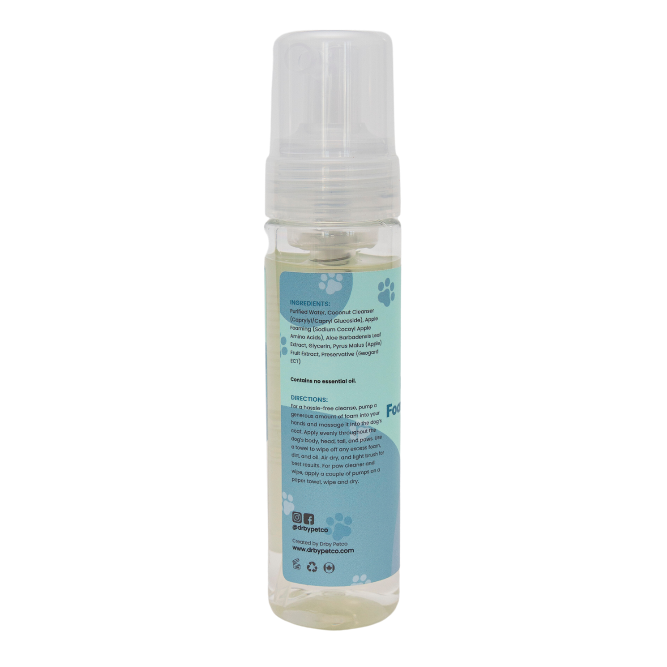 Drby Rinse-Free Foaming Cleanser