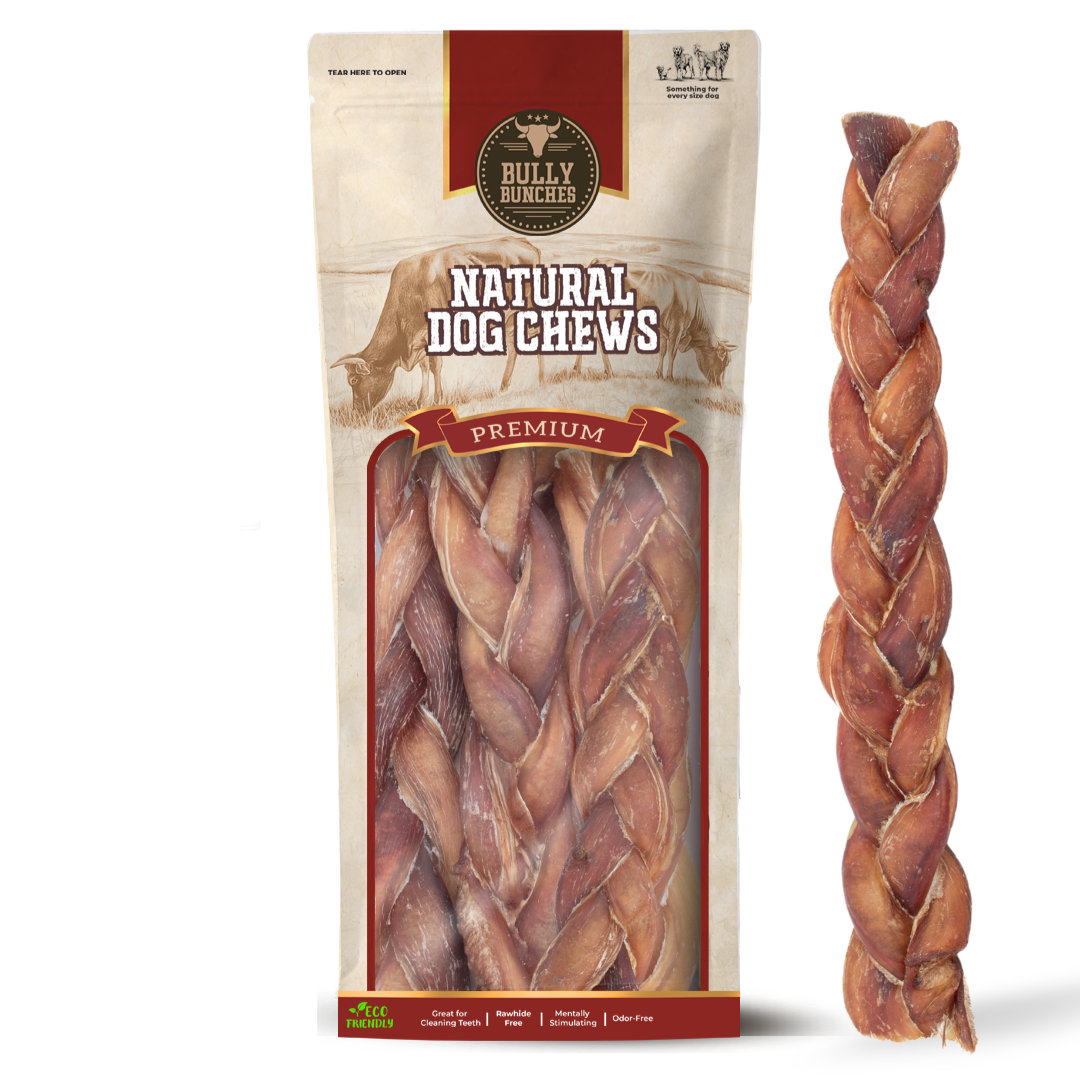Bully Bunches 12 Inch Jumbo Braided Bully Stick