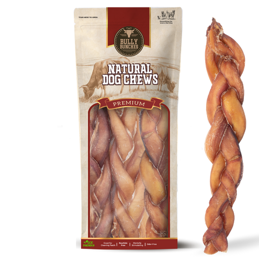 Bully Bunches 12 Inch Monster Braided Bully Stick