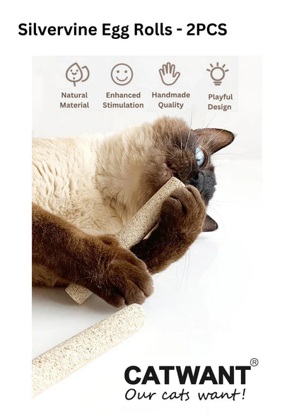 Rouleaux aux œufs Silvervine 2 pces