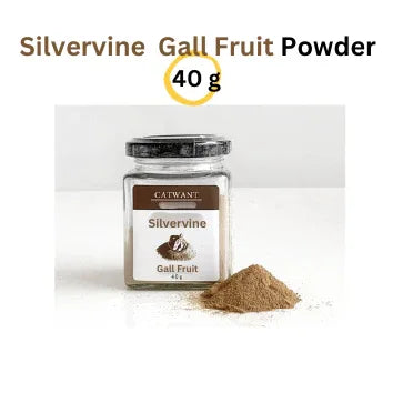 Poudre de fruit de galle de vigne d'argent