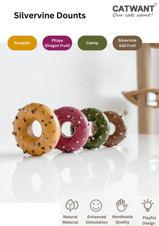 Beignet à la vigne argentée