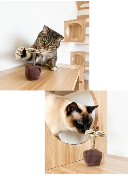 Fleur en papier d'herbe à chat