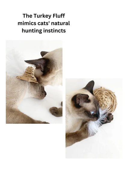 Woven Silvervine (Matatabi) Gall Fruit Sunhat