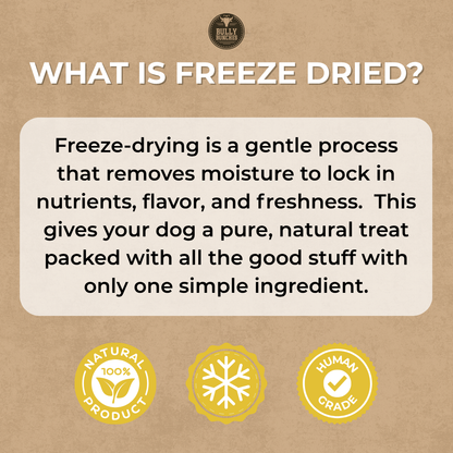 Bully Bunches Freeze Dried Flavour Bundle 100g / 3.5oz x3