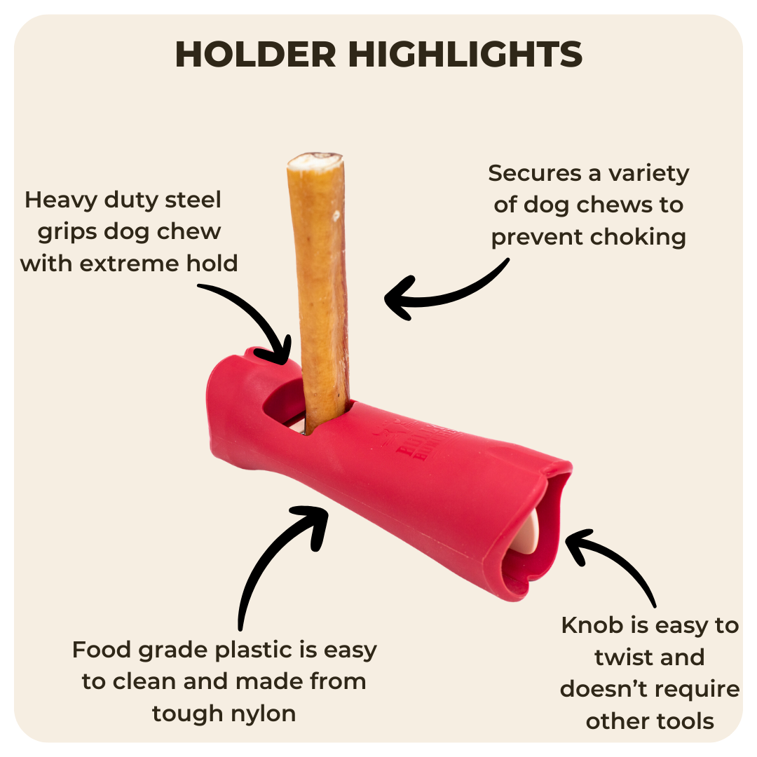 Bully Bunches Bully Stick Safety Holder