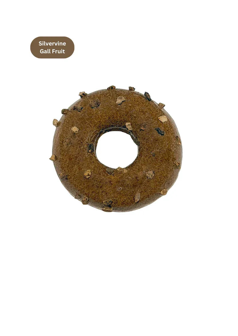 Beignet à la vigne argentée