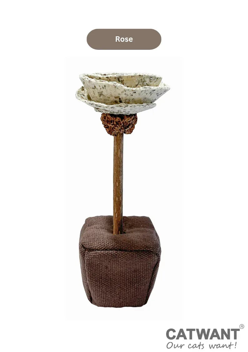 Fleur en papier d'herbe à chat