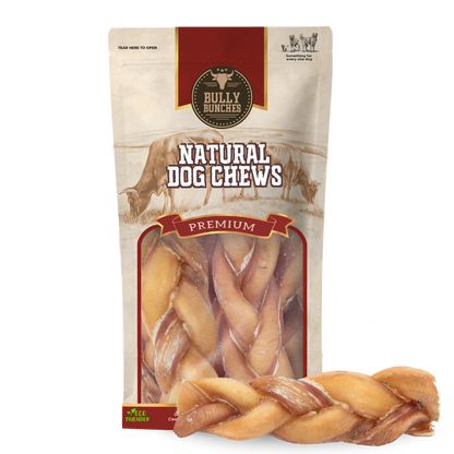 Bully Bunches 6 Inch Monster Braided Bully Stick