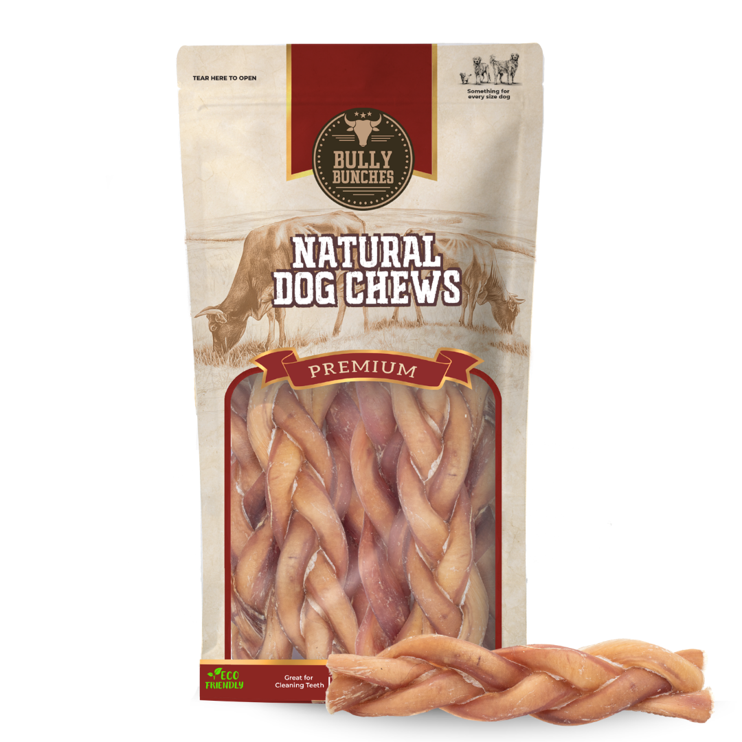 Bully Bunches 6 Inch Standard Braided Bully Stick