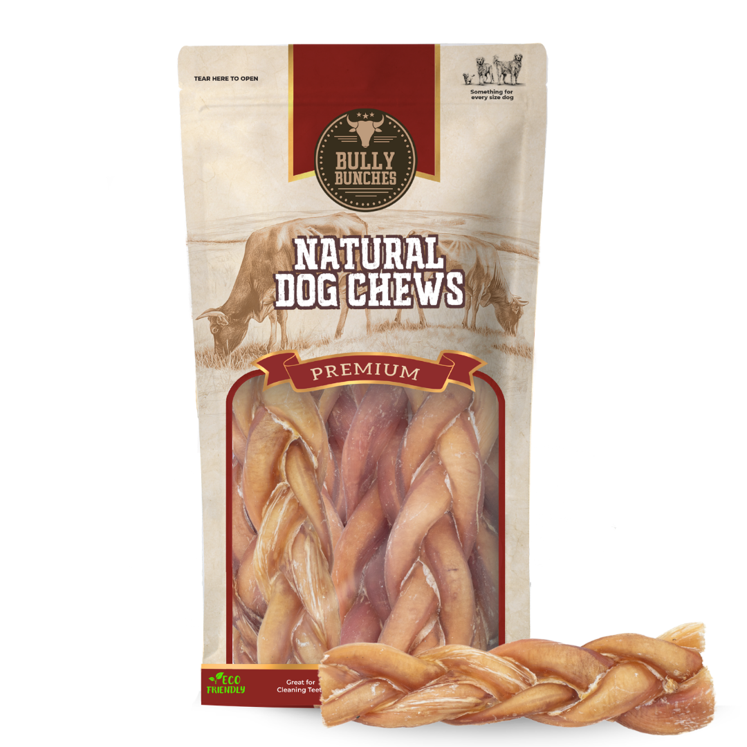 Bully Bunches 6 Inch Thick Braided Bully Stick