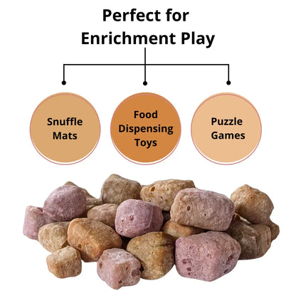 Yak Cheese Puffs for Dogs – Blueberry