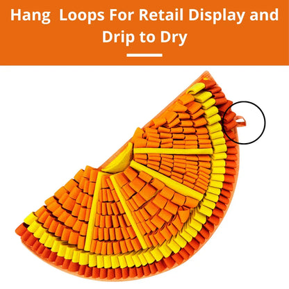 Tapis de fouille Orange Éclatante™