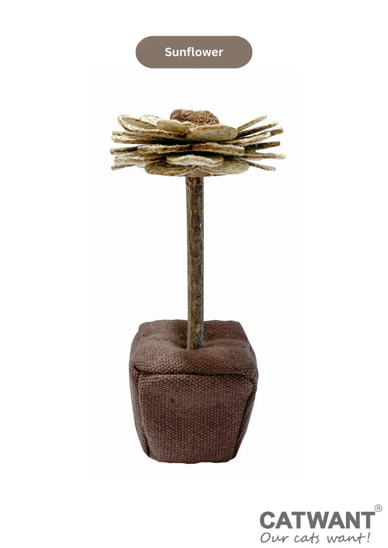 Fleur en papier d'herbe à chat