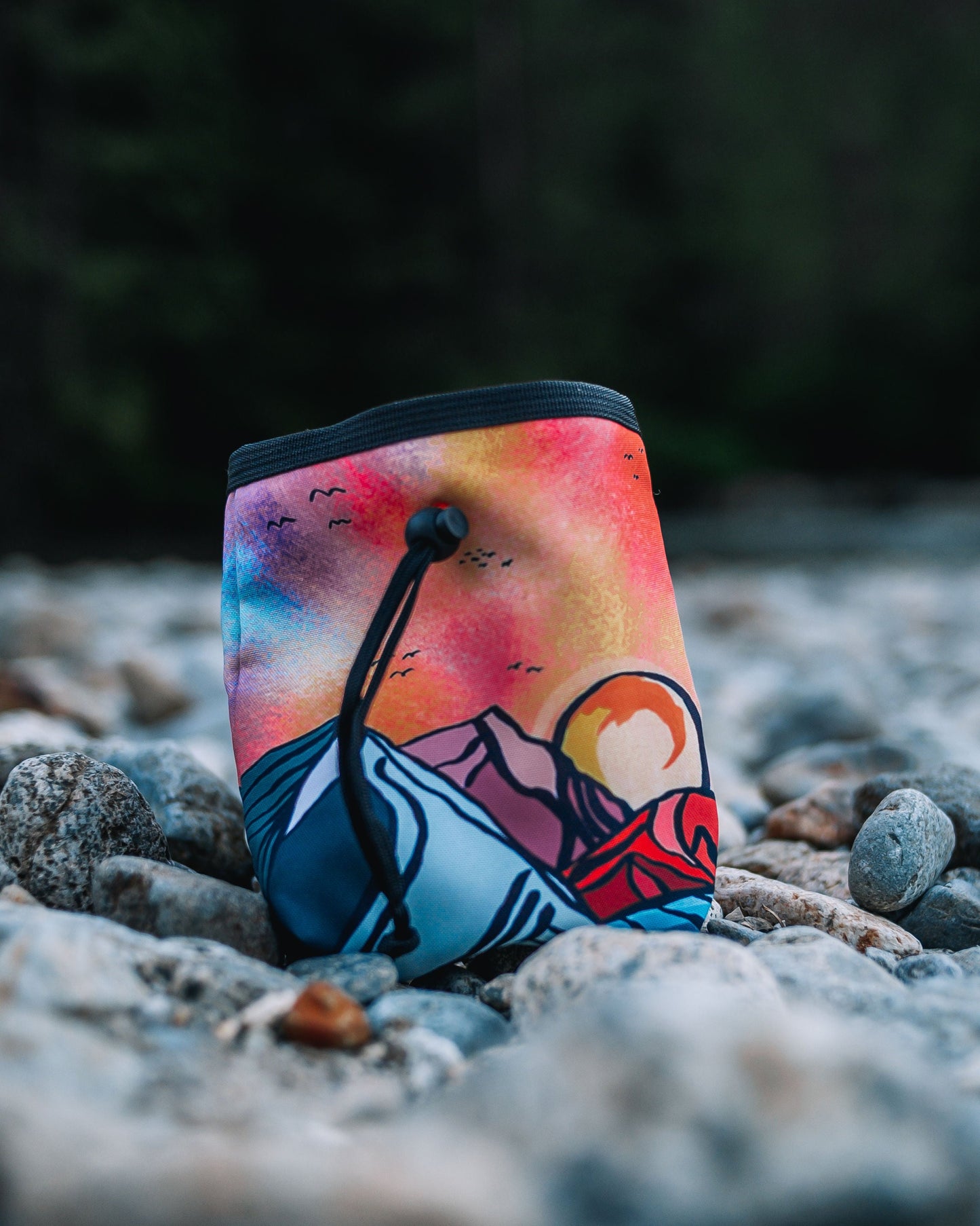 Woof & Stuff Sunrise Peaks Treat Pouch