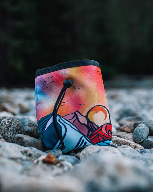 Woof & Stuff Sunrise Peaks Treat Pouch