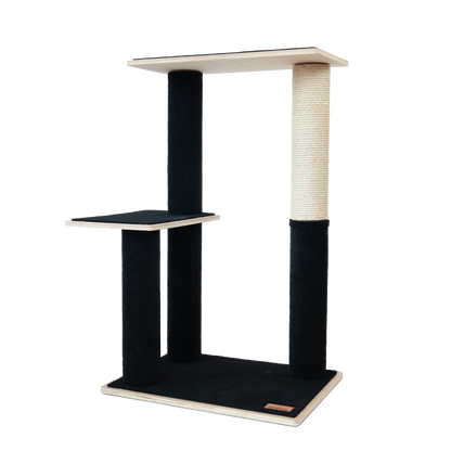 Noba Modern Plywood 2-Level Cat Tree