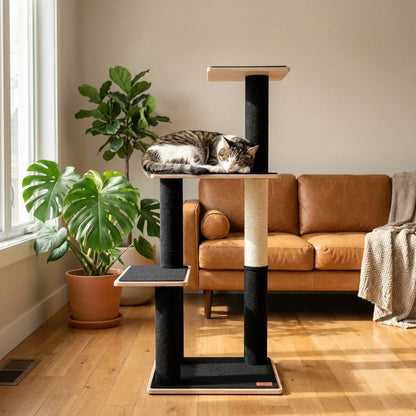 Noba Modern Plywood 3-Level Cat Tree