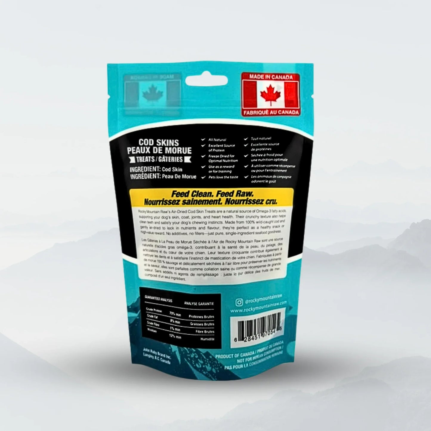 Air Dried Crispy Cod Skins 55g