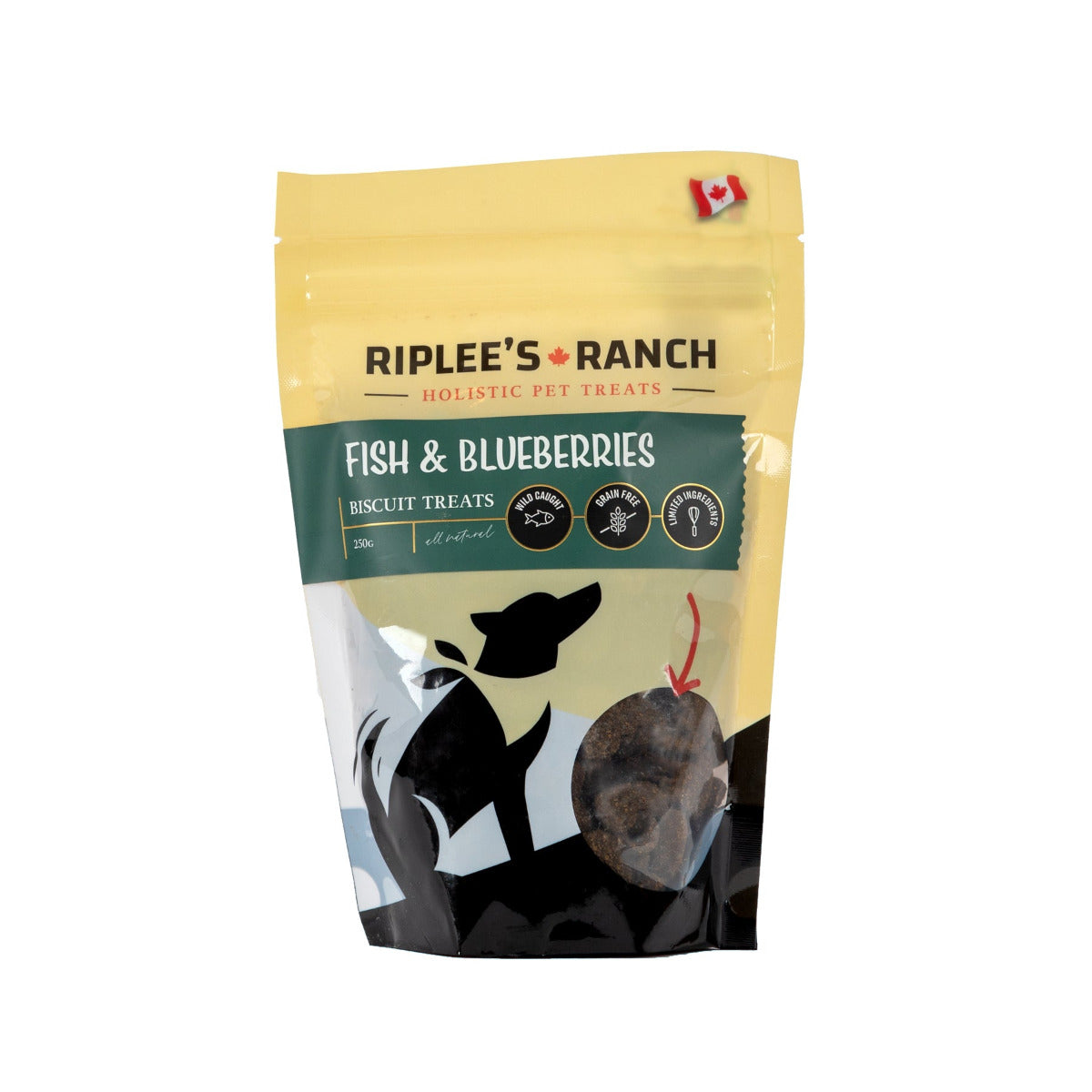 Riplee's Ranch Fish & Blueberry - Biscuits - Dog Treats