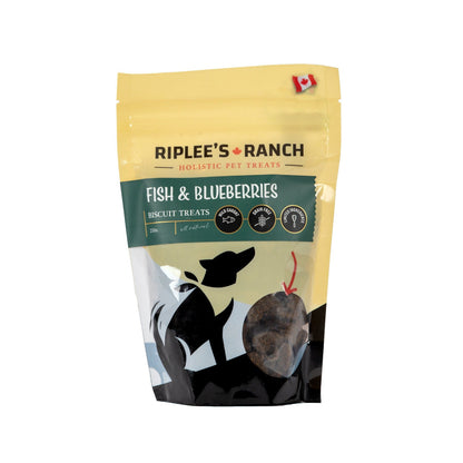 Riplee's Ranch Fish & Blueberry - Biscuits - Dog Treats