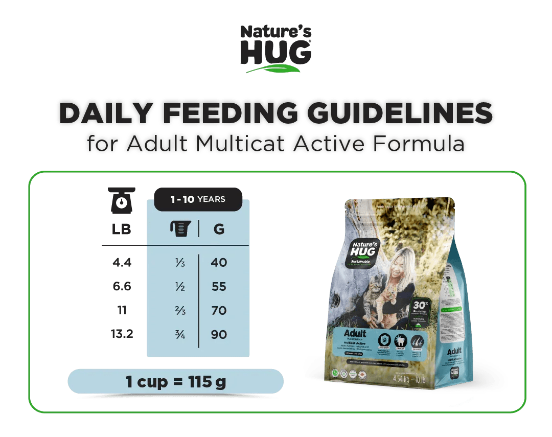 Nourriture pour chats adultes, adaptée aux foyers de plusieurs chats actifs (1 à 10 ans)