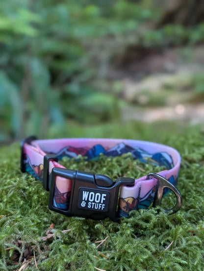 Woof & Stuff Sunrise Peaks Waterproof Collar