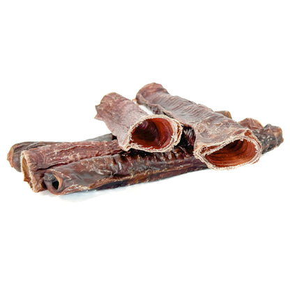 Bully Bunches 12 Inch Trachea Wrapped in Jerky