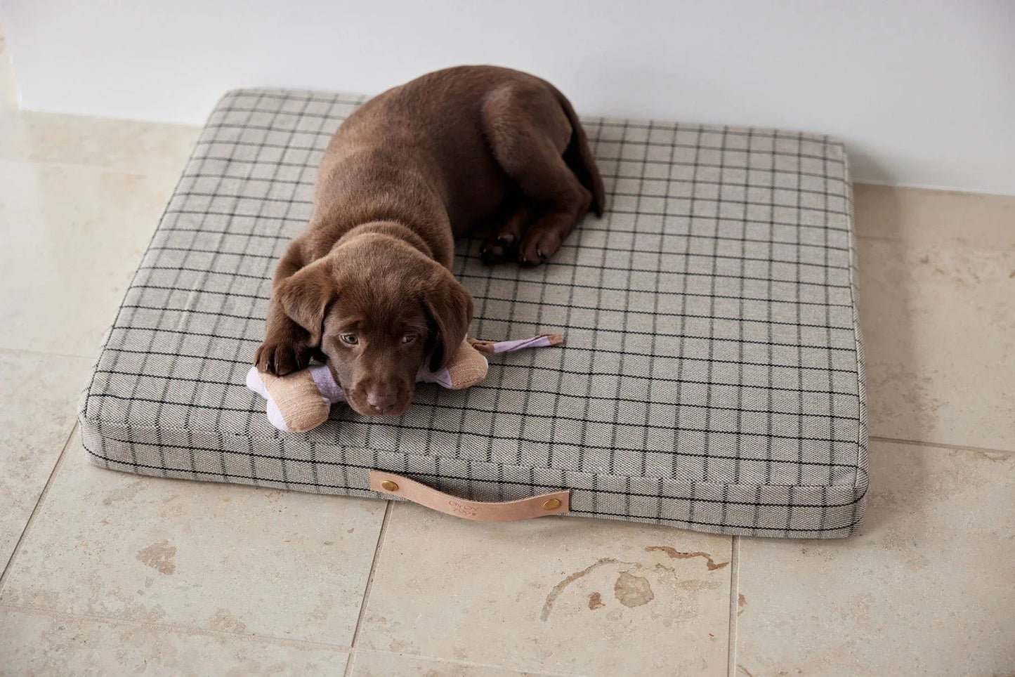 OYOY Milo Grid Coussin pour chien - Petit