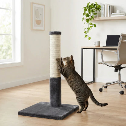 Arbre à chat Noba Classic 28" - Fourrure synthétique grise