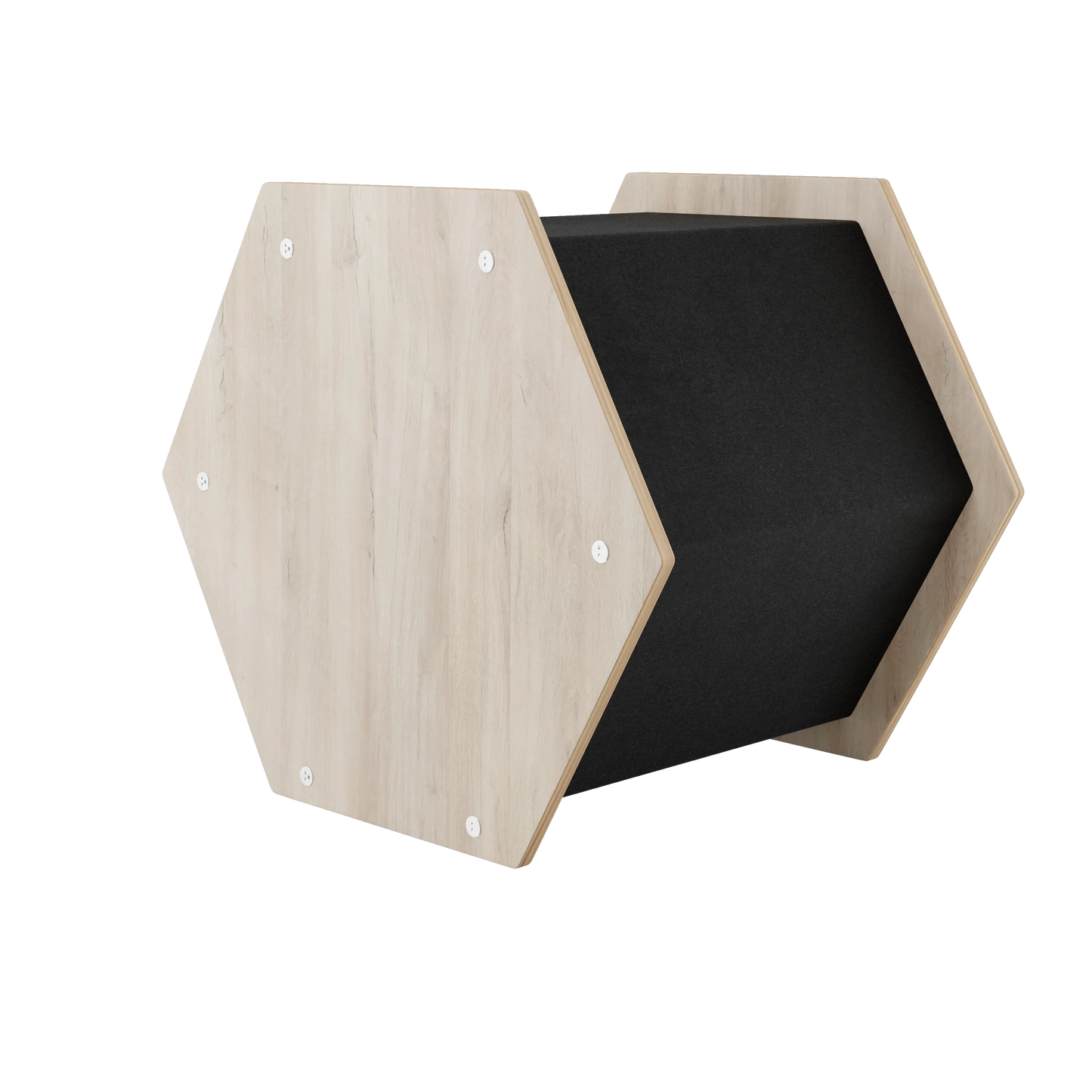 The Hexagone Scratchable Cat House