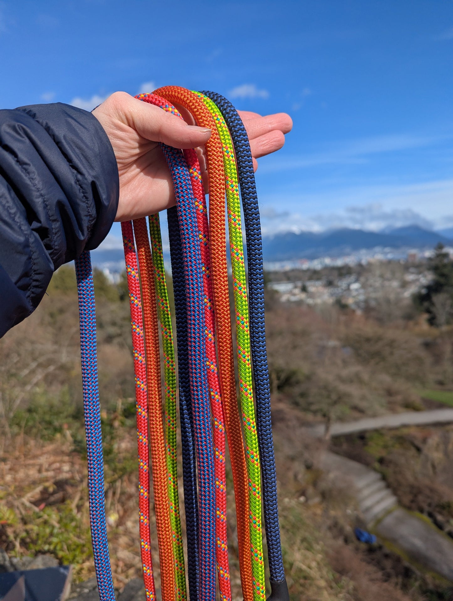 Woof & Stuff Heather Rope Leash