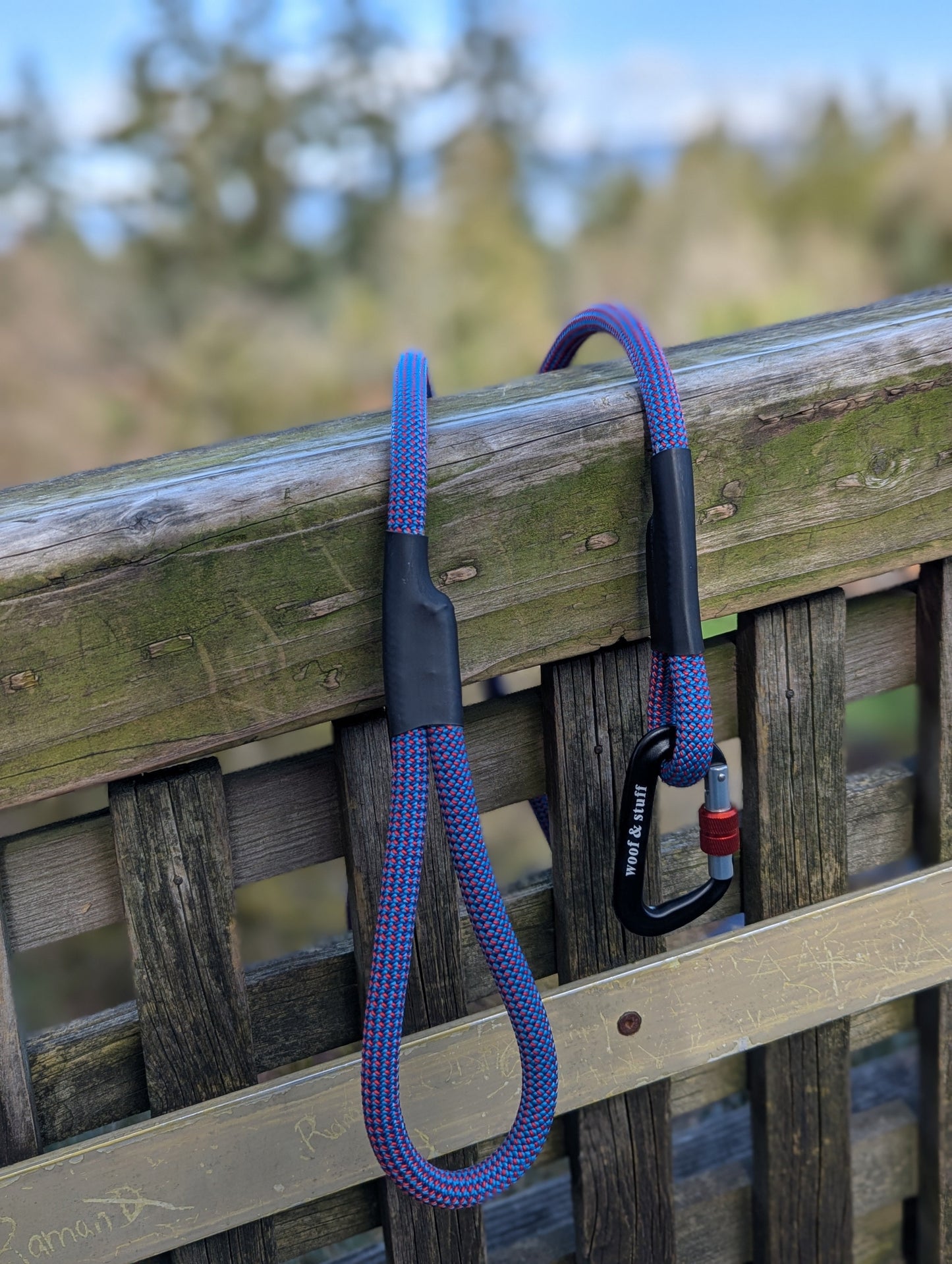Woof & Stuff Heather Rope Leash