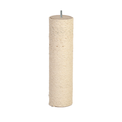 Fique Rope Replacement Post with screw - 15 Inch