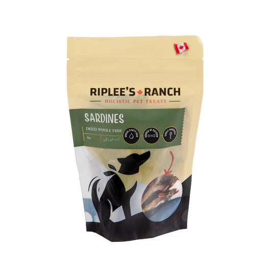 Riplee's Ranch Sardines - Dried - Dog Treats