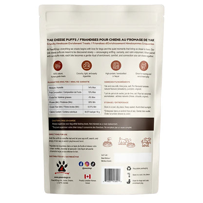 Yak Cheese Puffs for Dogs – Original