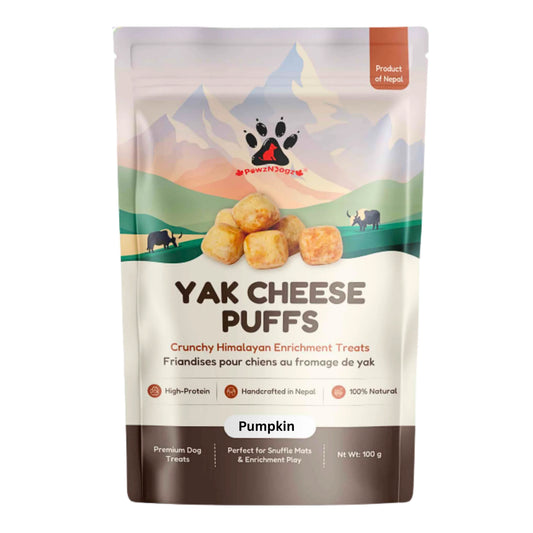 Friandises au fromage de Yack pour chiens – Citrouille