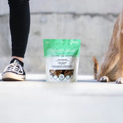 Gaufrettes de poumon de bœuf