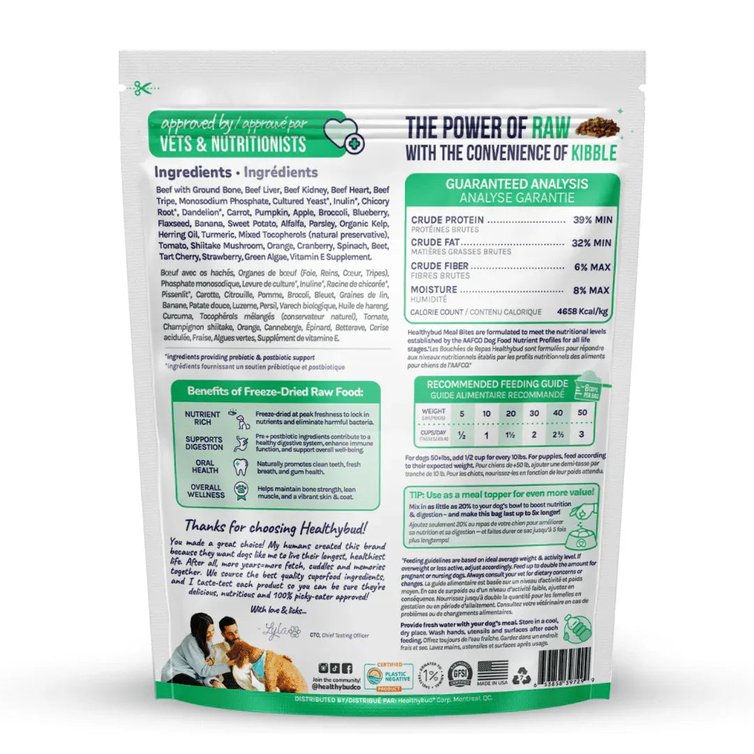 Bouchées Repas au Bœuf