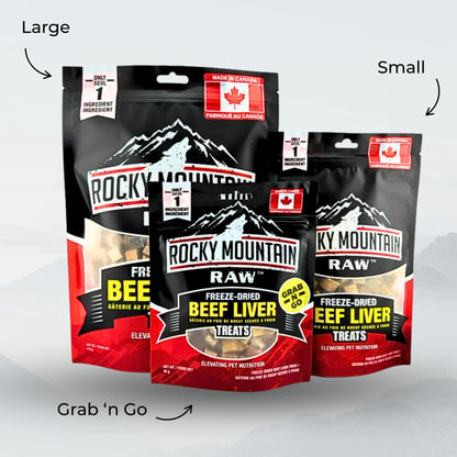 Freeze-Dried Beef Liver Pet Treats