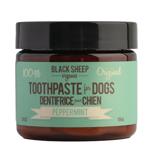 Pâte dentifrice bio Black Sheep Organics pour chiens